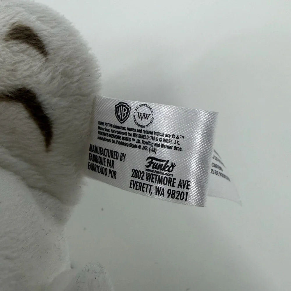 Harry Potter Soft Toy Hedwig Super Cute Hedwig Plush Funko Owl and Hair‎ Clip